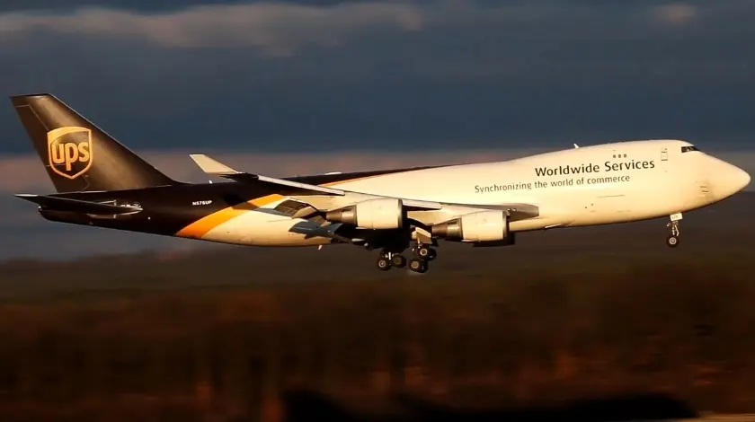 UPS Boeing 747 Overruns Runway on Takeoff
