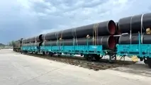 آغاز حمل ترانزیتی لوله های فولادی ترکیه از مسیر بندر کاسپین/ تجار ترکمن استقبال کردند 