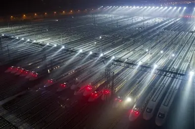 رشد اقتصادی چین در گروی قطارهای سریع السیر است؟