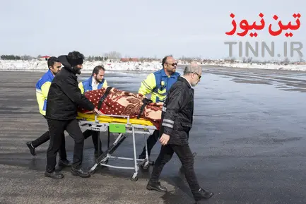 امدادرسانی اورژانس هوایی به مناطق برفی گیلان