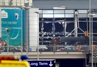 انفجار در فرودگاه و مترو بروکسل(عکس)