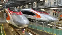 XRL trainset arrives in Hong Kong by rail