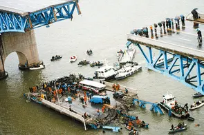 فاجعه ریزش پل سئونگسو؛ تلخ‌ ترین کلاس درس مهندسی کره‌ جنوبی / کشف شبکه ای از گزارش های خلاف واقع مهندسان مشاور