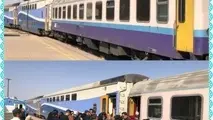راه‌آهن شمال شرق۱ در کنار مردم برای مراسم بزرگ تشییع رهبر شهید