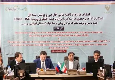 جزئیات قراداد ریلی ایران و روسیه از زبان وزیر راه/ برنامه‌ریزی برای جذب 35 میلیون مسافر در مسیر مشهد