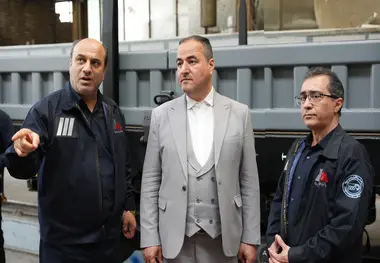 بازدید فرماندار محترم شهرستان اراک از شرکت واگن پارس مپنا 