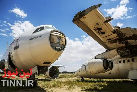 هواپیماهای اوراقی در فرودگاه امام 