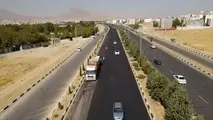  نخستین اجرای اسلاری سیل در شیراز / صرفه‌جویی ۷۵ درصدی در هزینه آسفالت