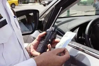 برخورد قاطع پلیس با رانندگان متخلف 