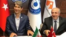 امضای یادداشت تفاهم توسعه همکاری‌های‌ حمل و نقل بین المللی جاده‌ای فی‌مابین ایران و ترکیه