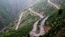 جاده چالوس تا تخلیه بار ترافیکی یک‌ طرفه می‌ شود