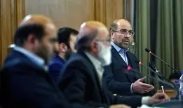 آخرین نطق قالیباف در شورای چهارم/ تحویل سند "تحویل و تحول تهران" به چمران