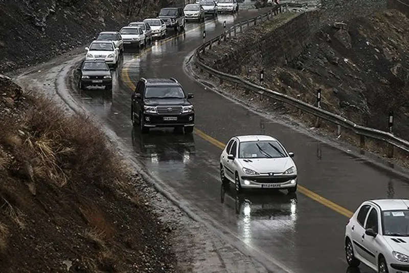  ترافیک نیمه سنگین در جاده های استان مرکزی