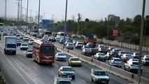 ترافیک سنگین در محورهای شمالی