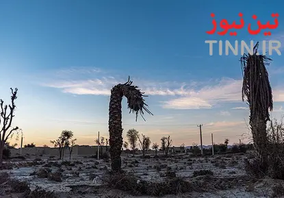 مناطق سیل زده دشتیاری چابهار