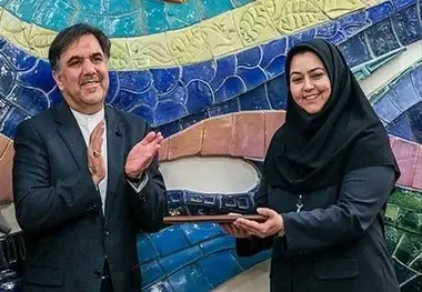 تکیه اولین بانوی مدیرعامل بر صندلی «هما»