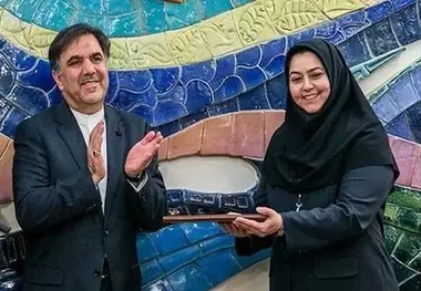 تکیه اولین بانوی مدیرعامل بر صندلی «هما»
