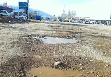 وضعیت اسفناک جاده های سیلوانا