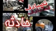 42 زخمی و یک کشته در 7 تصادف
