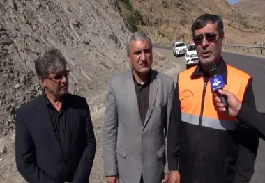 مسدود شدن محور گیوی به خلخال


