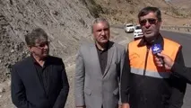 مسدود شدن محور گیوی به خلخال

