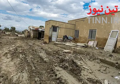 مناطق سیل زده دشتیاری چابهار