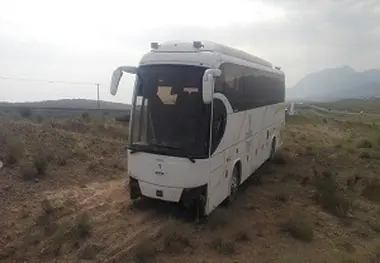 
انحراف اتوبوس در جاده میامی _ شاهرود
