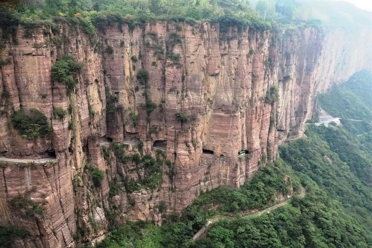 4- Guoliang Tunnel، چین