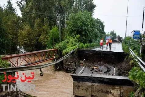 گزارش تصویری | تصاویر باورنکردنی از سیل در آستارا که میان اخبار سیاسی و حوادث و رونالدو گم شد