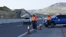 آزادراه شیراز اصفهان زیباترین آزادراه ایران آماده برای مسافران پاییزی و زمستانی + تصاویر
