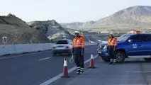آزادراه شیراز اصفهان زیباترین آزادراه ایران آماده برای مسافران پاییزی و زمستانی + تصاویر