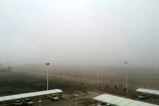 لغو و تاخیر پروازها در پی مه صبحگاهی اهواز

