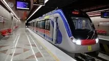 کاهش سرفاصله حرکت قطارهای مترو تهران