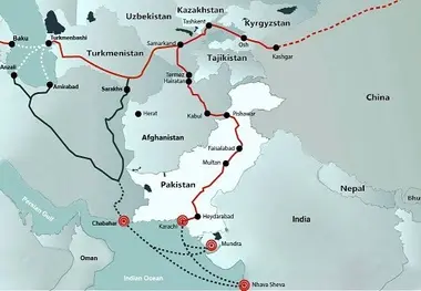 اتصال ازبکستان به اروپا و جنوب آسیا با تقویت شبکه های حمل و نقلی