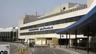 فیلم| دومین آتش‌ سوزی در فرودگاه بغداد در کمتر از ۴۸ ساعت