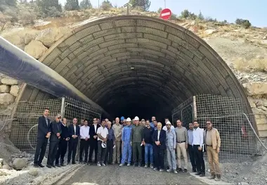 ساخت بزرگترین تونل شرق کشور تنها ۴۲۰ متر پیشرفت دارد

