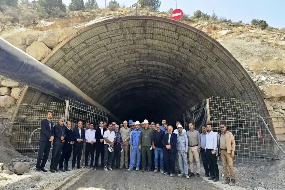 ساخت بزرگترین تونل شرق کشور تنها ۴۲۰ متر پیشرفت دارد

