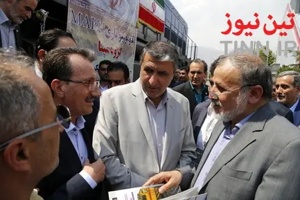 رونمایی از لکوموتیو MAP24 مپنا
