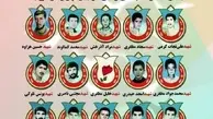 ورزشکارانی که در حمله هوایی عراق کشته شدند