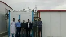 بهره برداری از سامانه کنترل کلامی RCAG در منطقه صعب العبورکوه بیرک