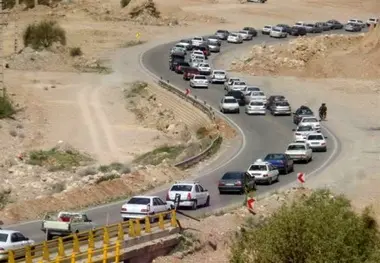 رشد 6.7 درصدری خروج خودروها از محورهای مواصلاتی خراسان شمالی