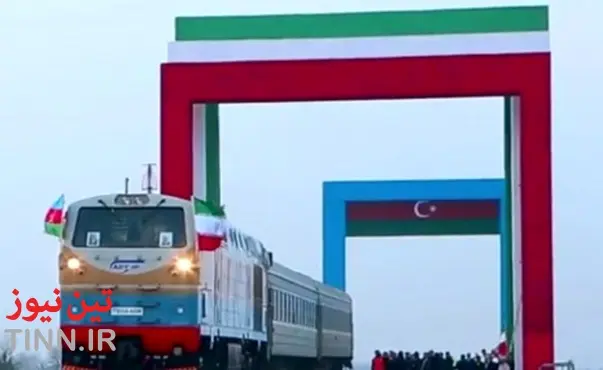 First train crosses Azerbaijan – Iran border bridge