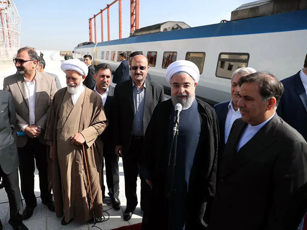 Tehran – Hamadan railway opened by President Rouhani