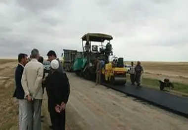 آغاز اجرای طرح راهسازی روستایی در گمیشان
