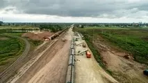 فیلم| مراحل اجرای راه آهن رشت- کاسپین