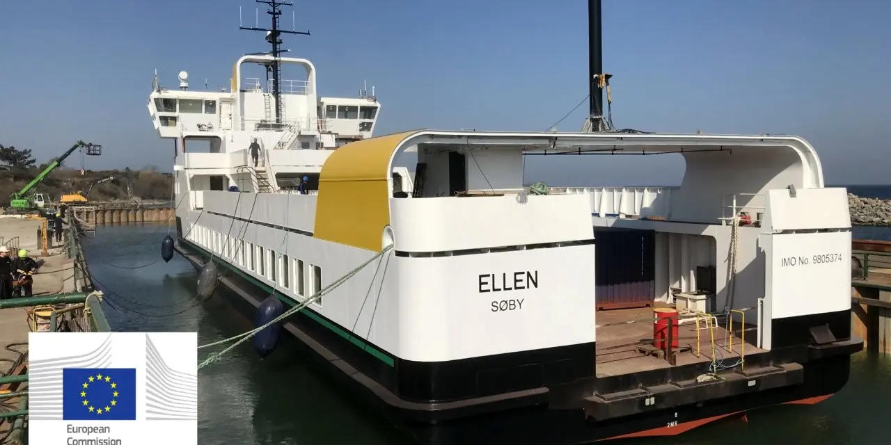 All-electric ferry completed maiden voyage in Denmark