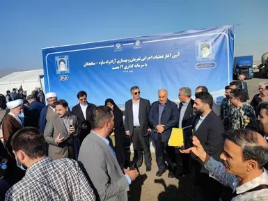آغاز عملیات تعریض آزادراه ساوه سلفچگان