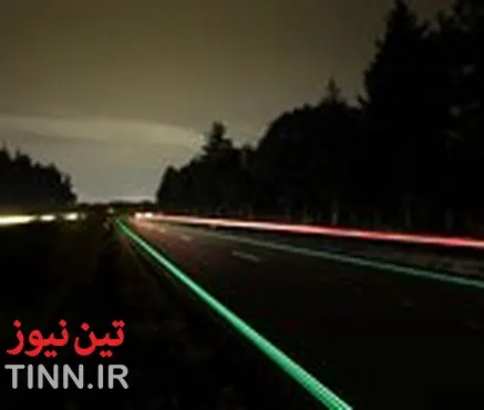 Glow - in - the - dark highway opens in Netherlands