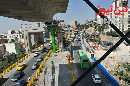 افتتاح پل طبقاتی صدر(1392)