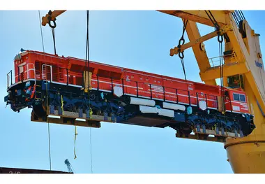 Locomotives delivered to Tunisia